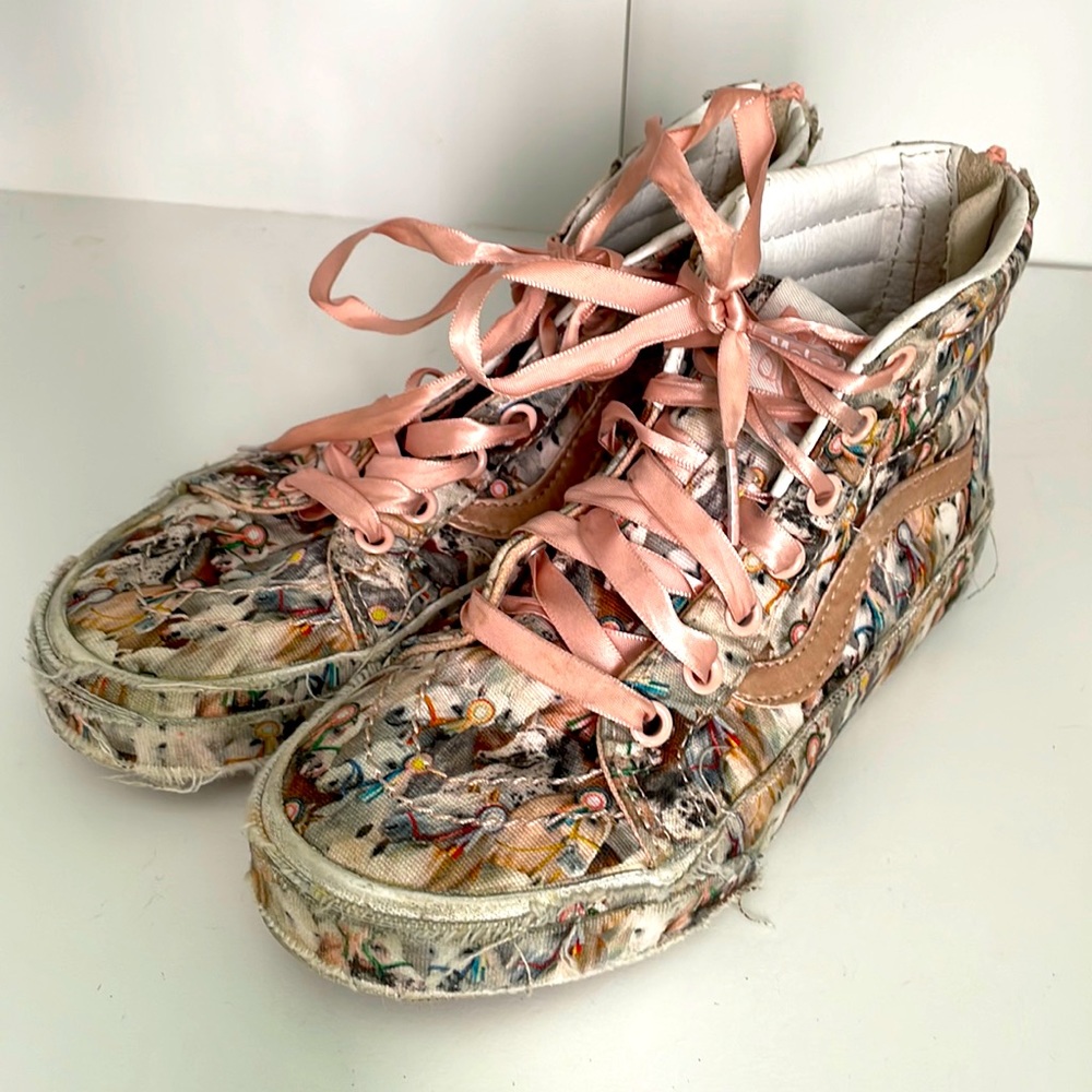 Vans Kids Pony/Horse Equestrian High Tops